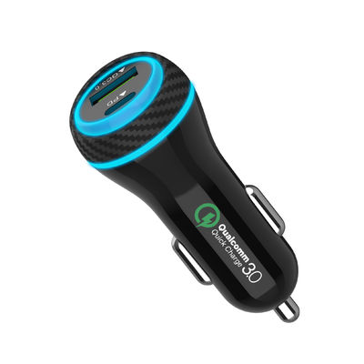 PD QC 3,0 51W USB C USB een Adapter van de Autolader voor Mobiele Telefoon